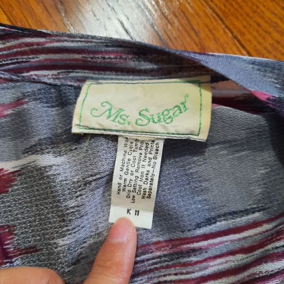 Vintage sheer fit and flare dress - Picture 7 of 9